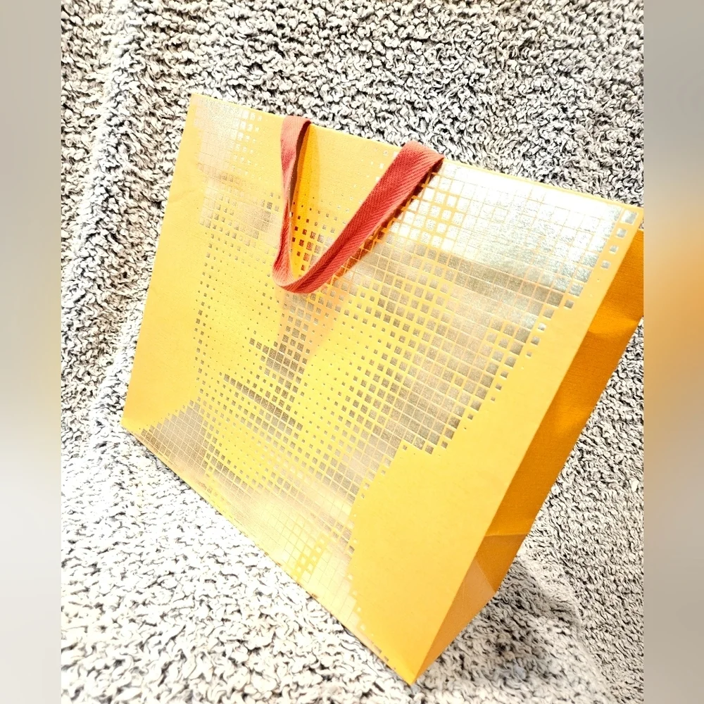 NEW Louis Vuitton Urs Fischer Large Shopping Bag Orange Holographic 16
